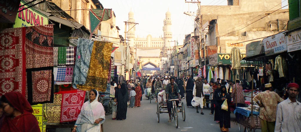 The historic city of Hyderabad has been a central node in South India for half a millenium.