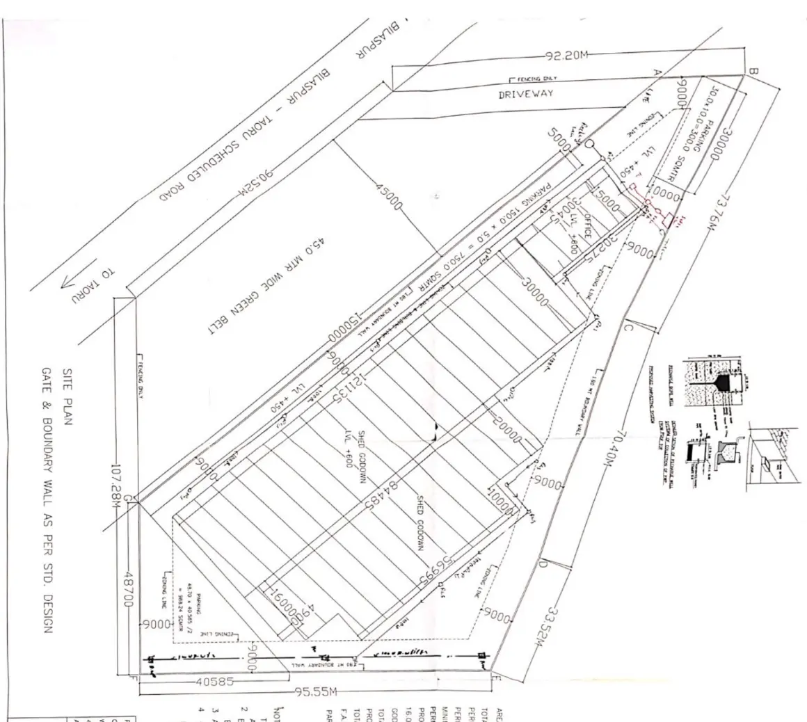 90,000 sqft warehouse in Gurgaon, Haryana