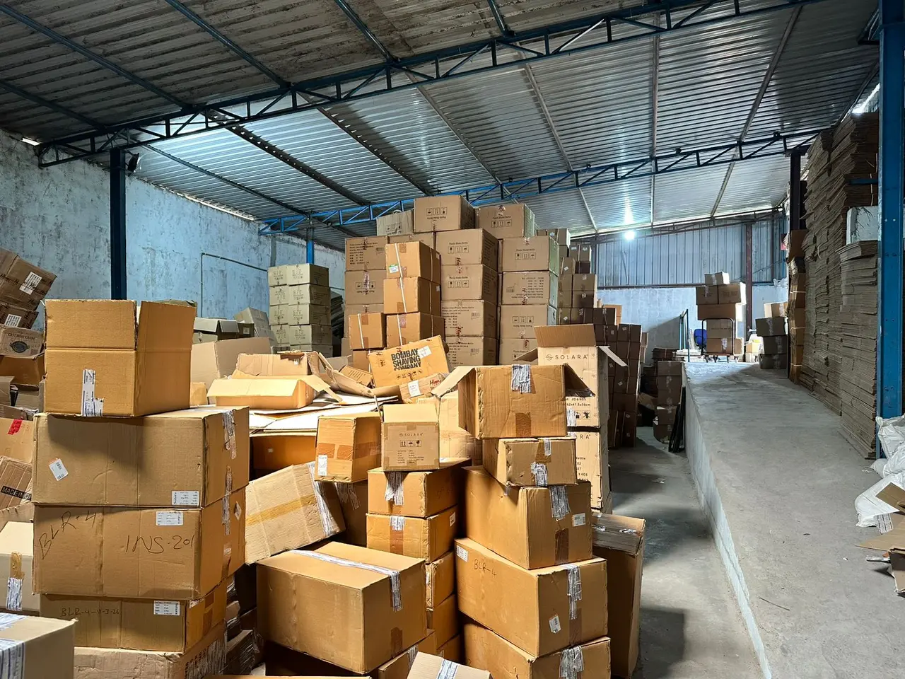 10,500 sqft warehouse in Hyderabad, Telangana