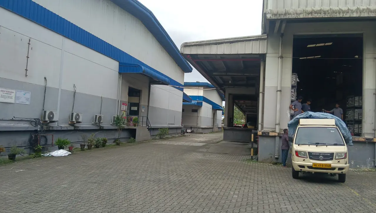 58,000 sqft warehouse in Ernakulam, Kerala