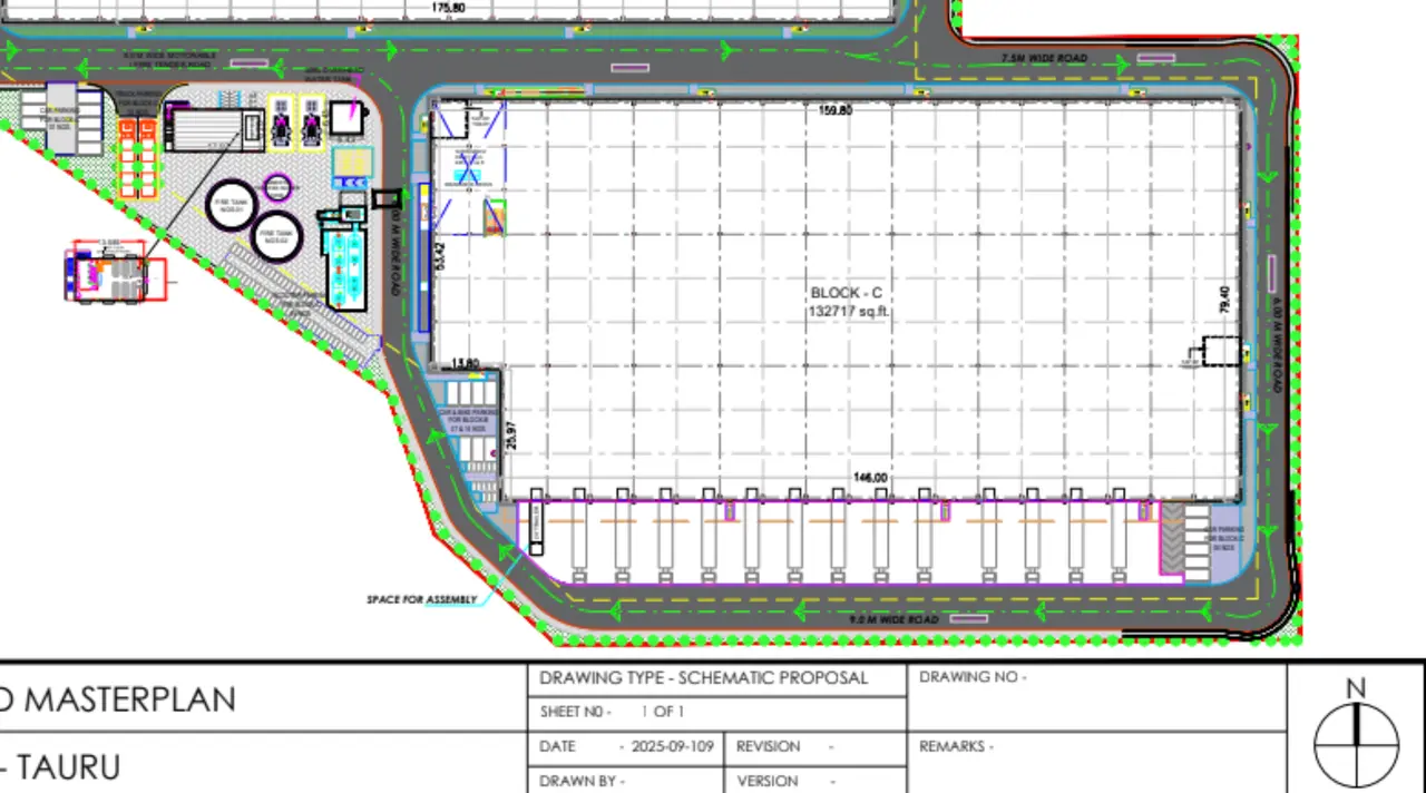 89,996 sqft warehouse in Gurgaon, Haryana