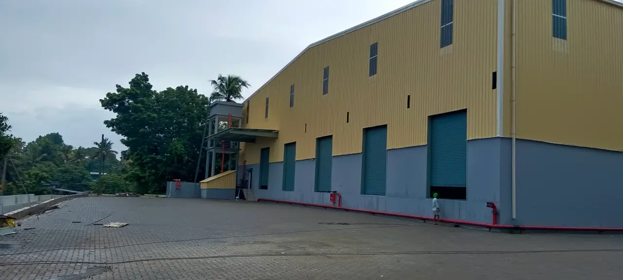 60,000 sqft warehouse in Ernakulam, Kerala