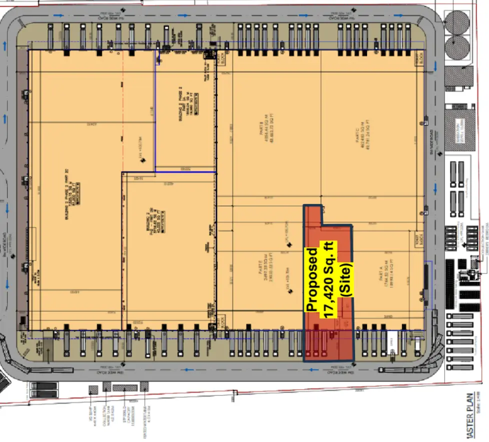 15,165 sqft warehouse in Madurai, Tamil Nadu