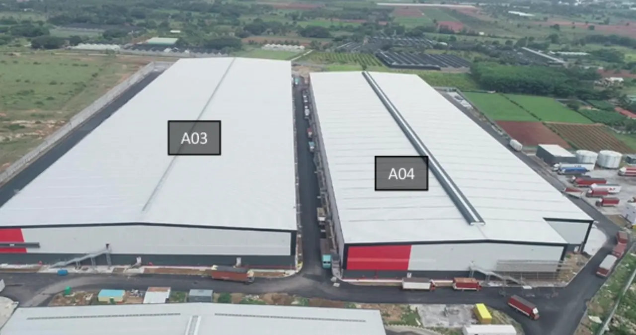 190,000 sqft warehouse in Hosur, Tamil Nadu