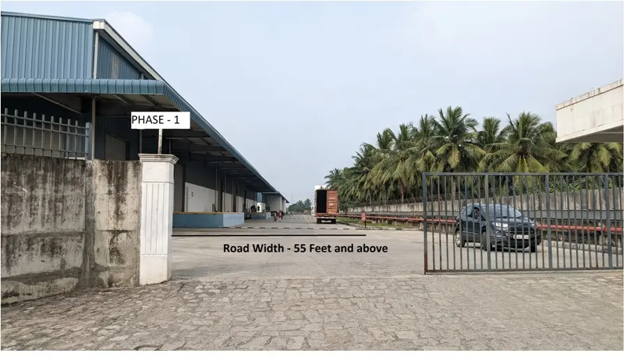 30,000 sqft warehouse in Chennai, Tamil Nadu