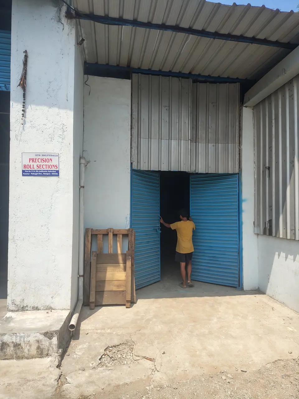 1,500 sqft warehouse in Hyderabad, Telangana
