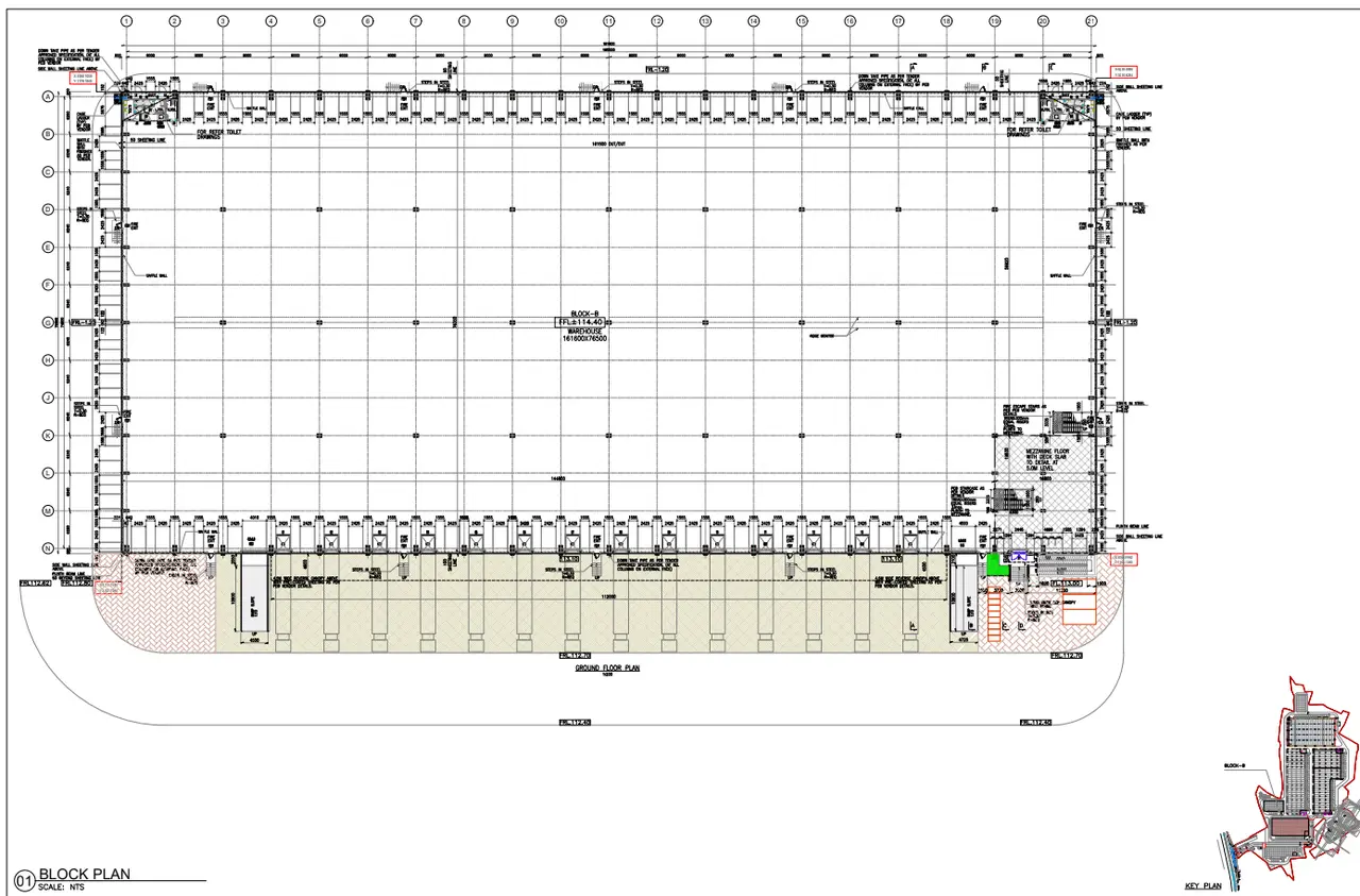 158,000 sqft warehouse in Hosur, Tamil Nadu