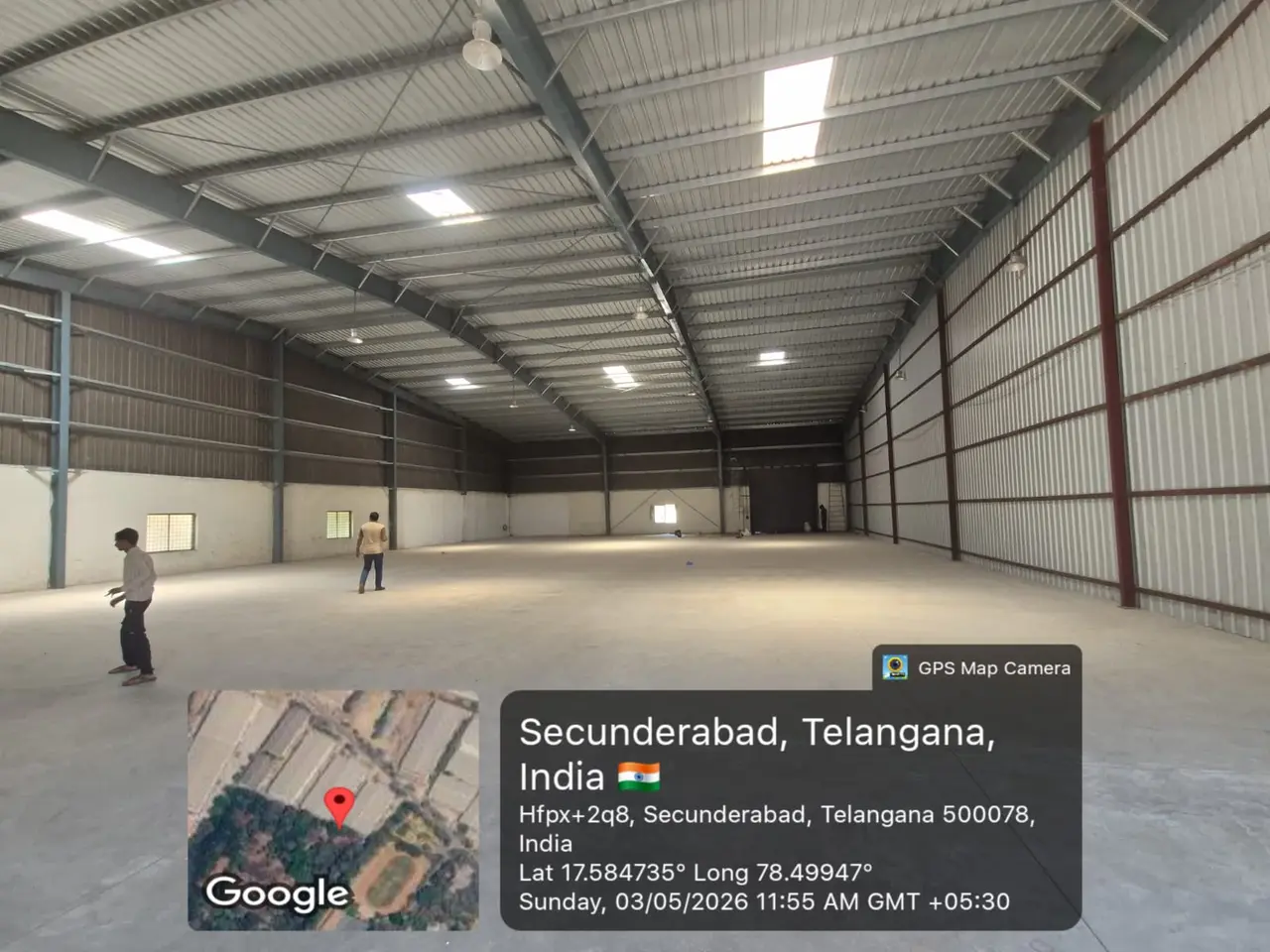 10,000 sqft warehouse in Hyderabad, Telangana