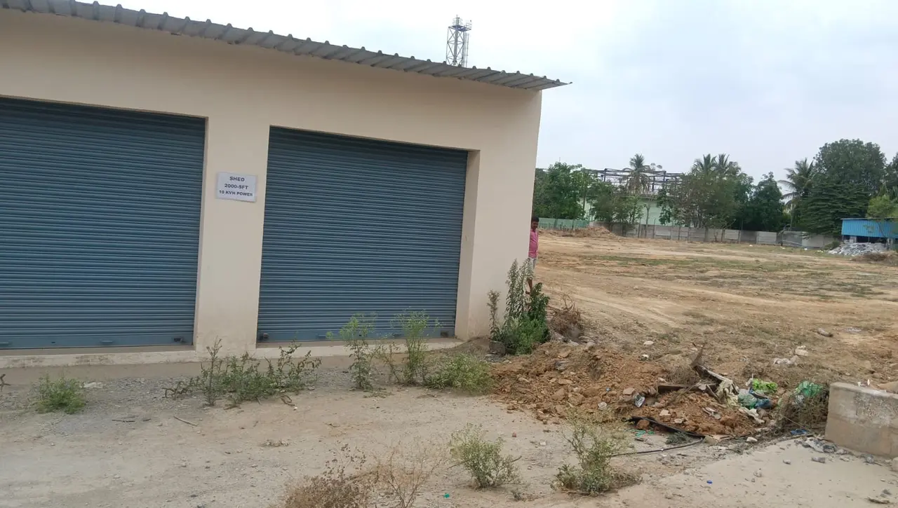 2,000 sqft warehouse in Bengaluru, Karnataka