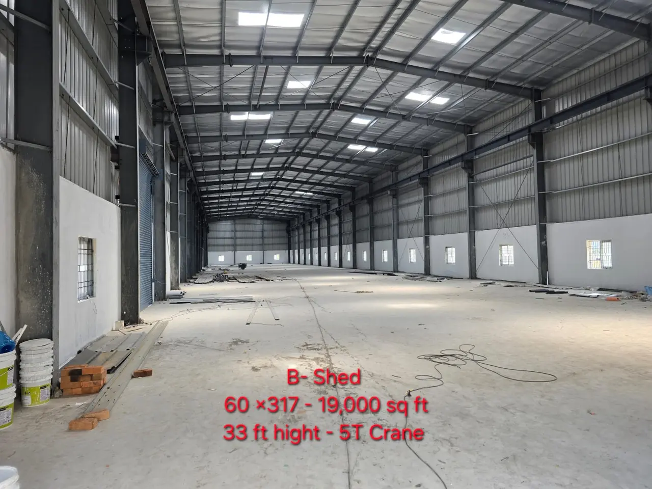 19,000 sqft warehouse in Chennai, Tamil Nadu