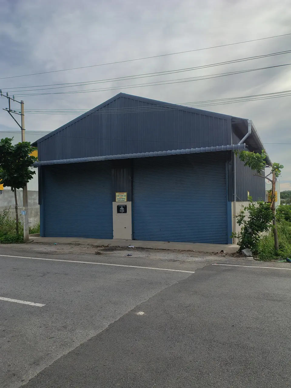 2,100 sqft warehouse in Bengaluru, Karnataka