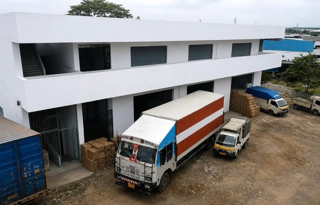6,800 sqft warehouse in Vijayawada, Andhra Pradesh